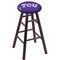 Holland Bar Stool Co Oak Bar Stool, Dark Cherry Finish, TCU Seat RC30OSDC - alternate 1